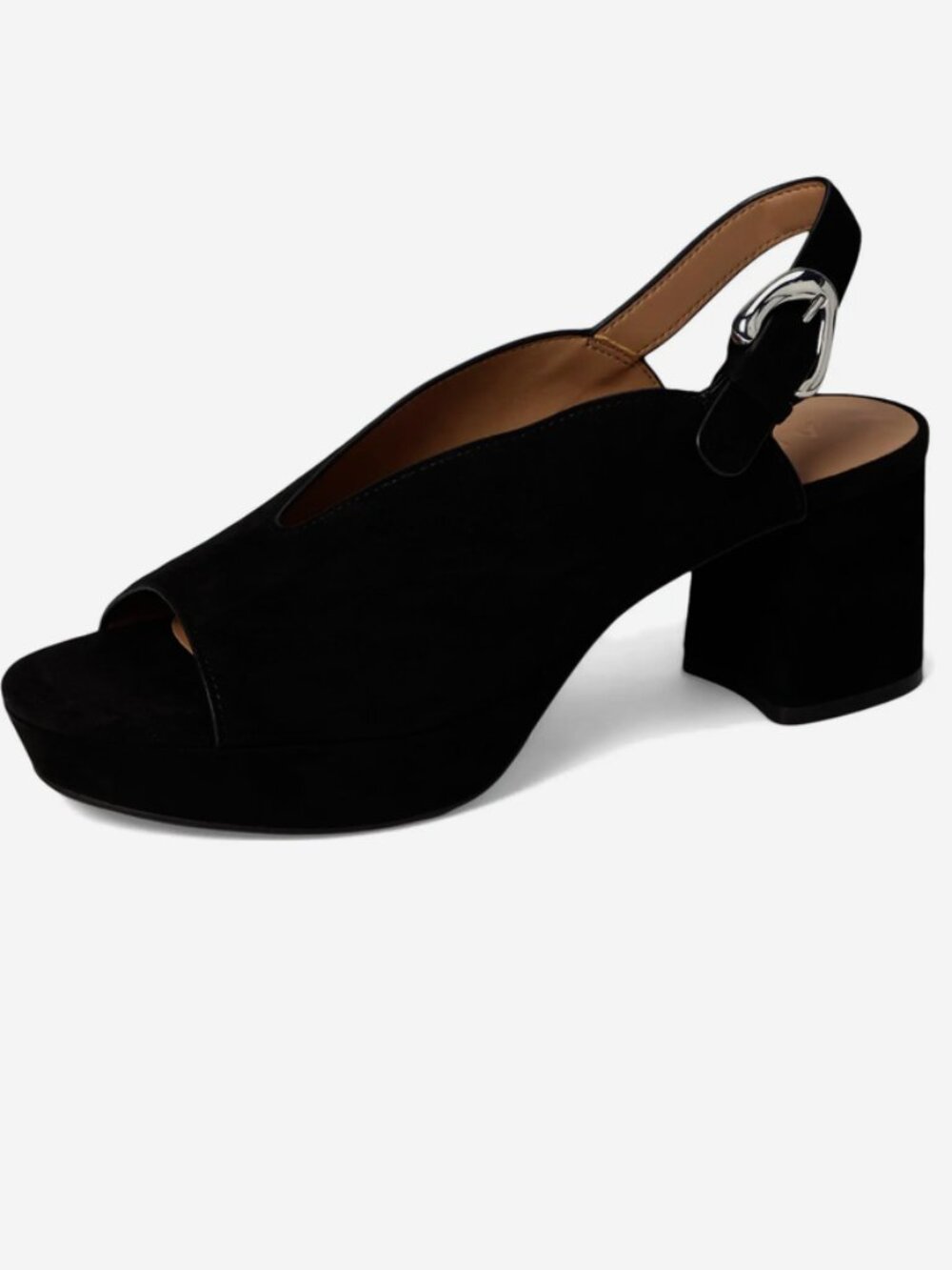 Areosoles Black Platform Cornilia Shoe.